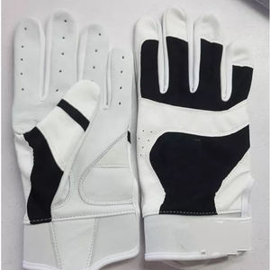 Vente en gros de gants de baseball en cuir véritable pour garçons, vêtements de sport américains, protection des mains, meilleure qualité - Product Image 3