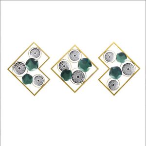 Thiết Kế Hình Học Thủ Công Mới Nghệ Thuật Treo Tường Bằng Kim Loại Trừu Tượng Và Thiết Kế Độc Đáo Để Trang Trí Nhà Trong Nhà Chất Lượng Tốt Nhất - Product Image 1