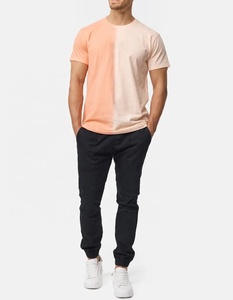 Haute qualité hommes Vintage dégradé couleur motif recadrée DTG coton T-Shirt respirant surdimensionné acide Jersey Plus - Product Image 2