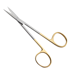 Tijeras Iris de Alta Calidad, 102 mm de Largo, Rectas, Instrumentos Quirúrgicos de Acero Inoxidable, Fabricante en Pakistán - Product Image 1