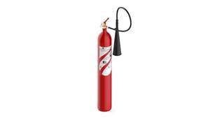 Extintor de Incendios de CO2 con Certificación CE |   Clase B 97% Contenido Activo |   Acero Inoxidable |   Portátil |   Peso Personalizable |   Potente y Seguro | - Product Image 2