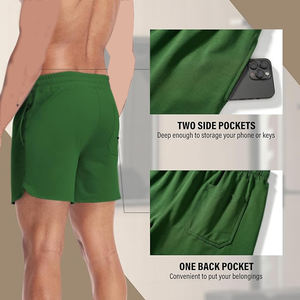 High Street Hip Hop Summer Gym Training Wear Shorts Pantalones cortos para correr para hombres Nueva llegada Jogger Jogging Shorts - Product Image 4