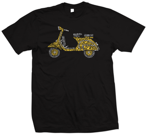 wholesale custom print 100% polyester Moped Rider <b>T</b> <b>Shirt</b> oversize custom <b>vintage</b> <b>t</b>-<b>shirts</b> for men - Product Image 2
