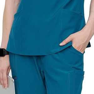New Arrival <b>Scrub</b> Set Breathable Nursing <b>Scrub</b> Suit Stretchy Nursing <b>Scrub</b> Suit Lightweight Nursing <b>Scrub</b> Suit - Product Image 5