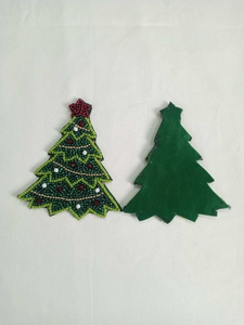 Posavasos Artesanales de Alta Calidad con Cuentas Clásicas, Respetuosos con el Medio Ambiente, con Logotipo Personalizado, Respaldo de Poliéster, 4x4 Pulgadas, Portátiles - Product Image 6