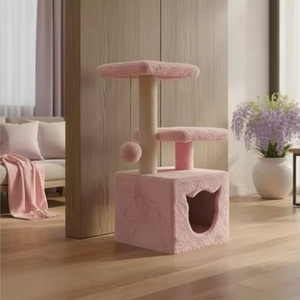 Grattoir pour chats Amistar Rose Tenderness de haute qualité, adapté à toutes les races et tailles de chats. - Product Image 1