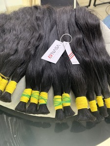 El precio más barato Extensiones de cabello a granel crudo Un solo cabello Donnor 70 cm El mejor material para blanquear - Product Image 4