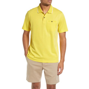 <b>Yellow</b> color polo t-<b>shirt</b> short sleeve polo <b>shirt</b> new clothing summer streetwear casual fashion <b>men</b> polo t-<b>shirts</b> custom made - Product Image 1