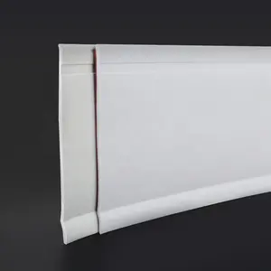 S152-F RAITTO Flexible Wall Baseboard Moulding Trim Peel And Stick Vinyl Wall Cove Base