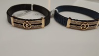 Bracelet fantaisie plaqué or rose pour hommes et femmes, cadeau tendance avec pierre précieuse Moissanite, emballage personnalisé certifié