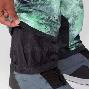 Pantalon de ski décontracté confortable pour homme, doublure intérieure douce, respirant, léger, polyester/nylon, pour l'hiver et les activités de plein air - Product Image 6