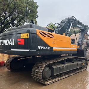 Excavadora de orugas Hyundai usada de 32,2 toneladas de alto rendimiento con motor y bomba a la venta - Product Image 5