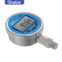 High-precision Pressure Gauges Made in China Smart Digital Pressure Gauges 24vdc with Relay Output YD-100B Model Pressure Gauge