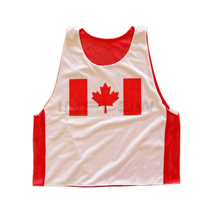 Uniforme de crosse pour adultes Vêtements de sport Pinnies Quick Dry Short Sleeve Mesh Polyester Uniformes Hommes Uniforme de football américain - Product Image 5