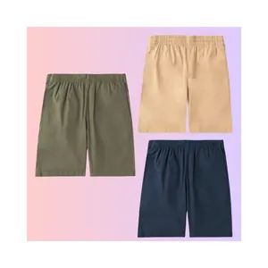 Hot Selling Product Khaki Short For Men Breathable OEM Service Packed Into Plastic Bags Vietnam Manufacturer