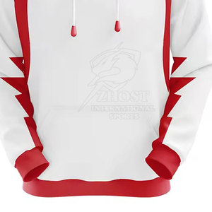 Servicio OEM al por Mayor, Sudaderas con el Mejor Diseño para Equipos Masculinos, Sudaderas Ligeras de Color Sólido para Equipos Masculinos - Product Image 4