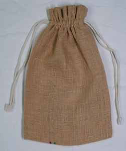 Sac à cordon en coton biologique 100% écologique Petits sacs promotionnels recyclables en toile de mousseline réutilisables Excellent rapport qualité-prix - Product Image 5