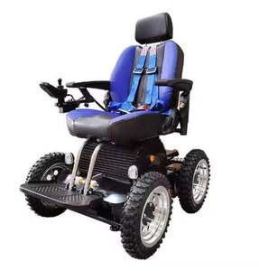 Fauteuil roulant électrique pliable avec fonction de montée d'escalier, équipement de réadaptation, fourni par l'usine - Product Image 6