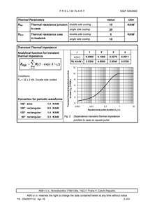 Diodes de soudage Hitachi Energy5SDF 63X0400 400V 6266A Fabrication automobile Équipement de soudage moyenne/fréquence élevée - Product Image 4