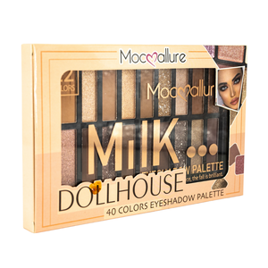 Lote de 5 paquetes - Paleta de Sombras Mocoallure Milk 22 Colores - Alta Pigmentación Profesional - Mate, Shimmer y Glitter - Product Image 1