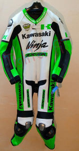 Traje de motocicleta de carreras aprobado por la CE hecho a medida en caliente Kawasaki de talla grande Alex Lowes 2020 modelo Showa traje de carreras para hombres y mujeres - Product Image 5