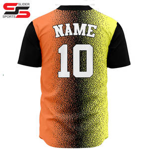 Camiseta de Béisbol Personalizada para Hombre, Manga Larga, Impresión Digital, Logotipo Bordado, Uniforme de Béisbol, Cómodo, Deportivo - Product Image 2