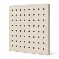 Plaque de four perforée carrée réfractaire pour ventilation de four, haute température, pour cuisson de céramique, vente en gros