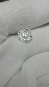 เพชรชั้นดีได้รับการรับรองจาก VVS VS1 VS2 D E สีขาว CVD แปดเหลี่ยมเจียระไนแบบพิเศษ - Product Image 6