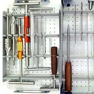 Juego alemán Dhs Dcs, 27 Uds., instrumentos ortopédicos quirúrgicos manuales, grado quirúrgico autoclavable, acero inoxidable, calidad Premium - Product Image 3