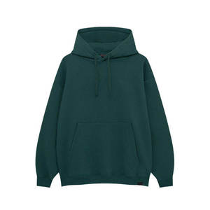 Sudadera con capucha de gran tamaño de otoño personalizado con estampado de algodón orgánico ecológico - Product Image 2