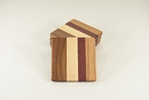 Sous-verres en bois pour tapis de table ménagers et tampons Fabricant en gros Taille personnalisée Sous-verre en bois de forme carrée en bois naturel - Product Image 4