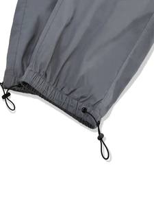 Haute qualité 100% coton hommes décontracté Cargo pantalon ample surdimensionné plat avant avec Hip Hop Style multi-poches pour Streetwear - Product Image 6