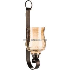 Sombra de cobre Forma redonda Scones de pared y lámparas Diseñador hecho a mano Aspecto lujoso Metal Colgante de pared Lámparas de decoración del hogar - Product Image 5