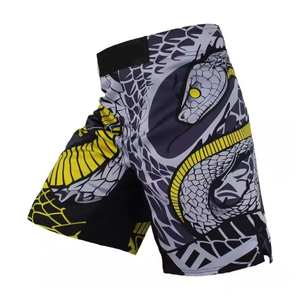 Shorts de combat MMA professionnels pour hommes – Vente en gros, respirants, extensibles, légers, séchage rapide, durables, anti-rétrécissement, pour arts martiaux - Product Image 5