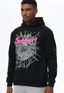 Sudadera con Capucha de Hombre, Forrada, Tejida, Sólida, para Invierno - Product Image 3