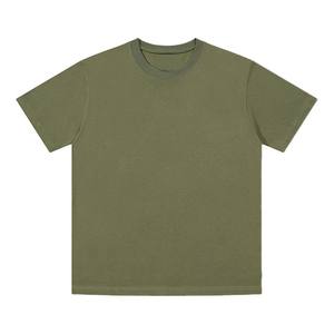 T-shirt à manches courtes pour hommes Style de base Couleur unie Vêtement supérieur Demi-manches Base Chemise Col rond sonnerie - Product Image 5