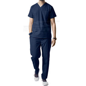 เครื่องแบบสครับทางการแพทย์สำหรับผู้ชายเครื่องแบบสครับทางการแพทย์ขนาดพิเศษน้ำหนักเบาผลิตตามสั่ง - Product Image 2