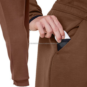 ชุดฮู้ดดี้ลำลองสำหรับผู้ชายและชุดวอร์มสองชิ้น ชุดแทรคสูทพิมพ์ลายระบายอากาศได้ดี เหมาะสำหรับการปีนเขากลางแจ้ง ฟิตเนส และไซส์พลัส - Product Image 6