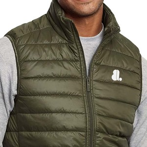Chaquetas Acolchadas Sin Mangas para Hombre, Nuevas a la Moda, con Bolsillos Delanteros, Fabricantes Profesionales, Chaquetas Ligeras Sin Mangas para Hombre - Product Image 3