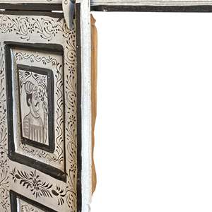 Décoration de maison ethnique, commode en bois - Product Image 6