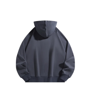 Sudadera con Capucha Personalizada para Hombre, 100% Algodón, 400 g/m², Gruesa, Pesada, Antiarrugas, Forrada, Tejida a Crochet - Product Image 6