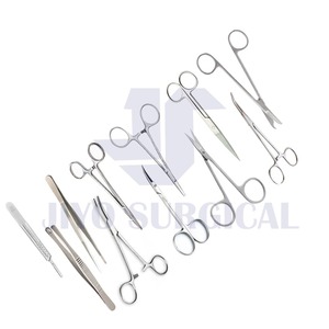 Ensemble de 19 instruments chirurgicaux pour chirurgie mineure | Kit médical réutilisable en acier inoxydable certifié CE ISO - Product Image 4