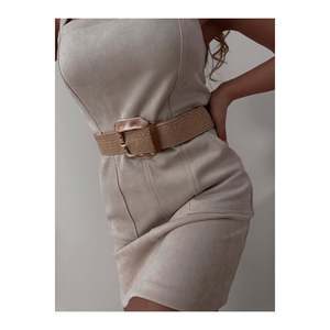 Ceinture élastique tressée à boucle pour femme, ceinture de veste, ceinture de chemise, ceinture de robe - Wicker - Product Image 6