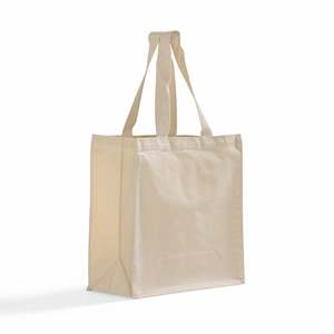 Eco-Friendly Cotton Tote Bag <b>Medium</b> Size Personalized with Heat Transfer Letter Screen Printing for Advertising Foods Gift Use - Product Image 5