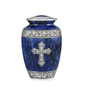 Urna Funeraria Personalizada con Escena de Aurora Boreal Oscura, Urna para Cenizas Humanas, Ideal para Adultos, Hombres y Mujeres - Product Image 2