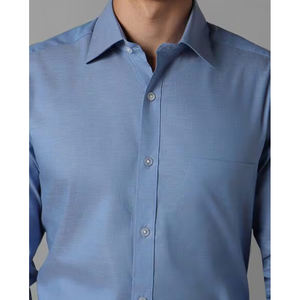 Camisa Formal de Manga Larga para Hombre, Camisa de Vestir Formal Transpirable de Negocios, Ajustada, con Botones - Product Image 4