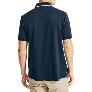 Camiseta Polo Personalizada para Hombre con Cuello con Ribete Blanco, Manga Corta, Ropa Casual OEM - Product Image 2