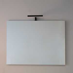 Miroir de salle de bain LED avec éclairage mural, finition noire, 20x5x12,5 pouces, catégorie de produit : miroir LED - Product Image 3