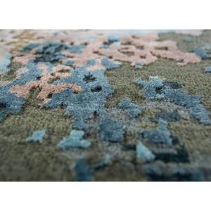 Tapis en laine et soie de bambou noué à la main Entropy Green, motif abstrait de haute qualité, tapis rectangulaires pour la maison, salon, Srb(7108) - Product Image 3