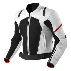 Vestes en cuir pour hommes de qualité la plus populaire pour moto Veste en cuir de moto de qualité supérieure avec prix de gros - Product Image 6